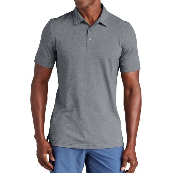 Travis Mathew Sunnyvale Polo Short Sleeve Shirt Grey Heather XL - Picture 1 of 9